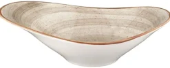 Bonna Aura Terrain Stream Schale 27x19cm, 75cl beige - 6 Stück