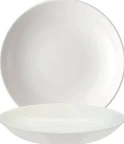 Bonna Bloom Cream Teller tief 25cm creme - 6 Stück