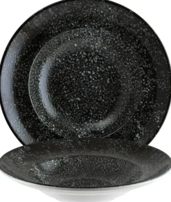 Bonna Cosmos Black Gourmet Pastateller 27cm schwarz - 6 Stück