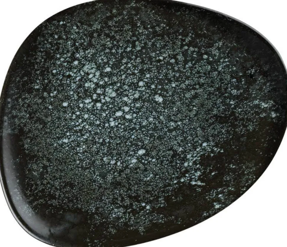 Bonna Cosmos Black Vago Teller flach 33cm schwarz - 6 Stück