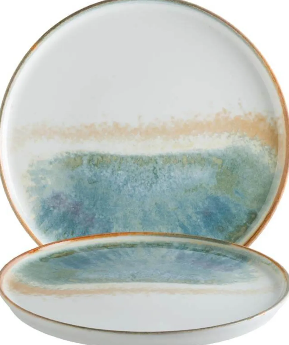 Bonna Fium Hygge Teller flach 28cm blau - 6 Stück