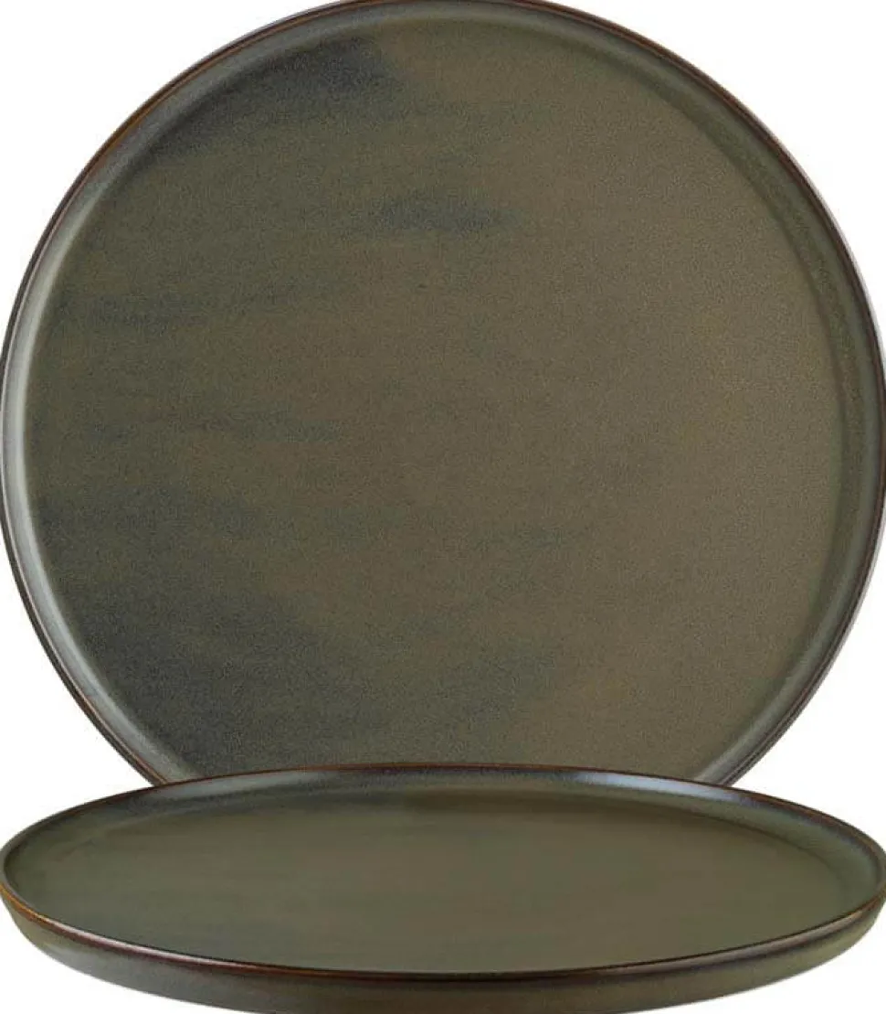 Bonna Gloire Hygge Teller flach 22cm braun - 6 Stück