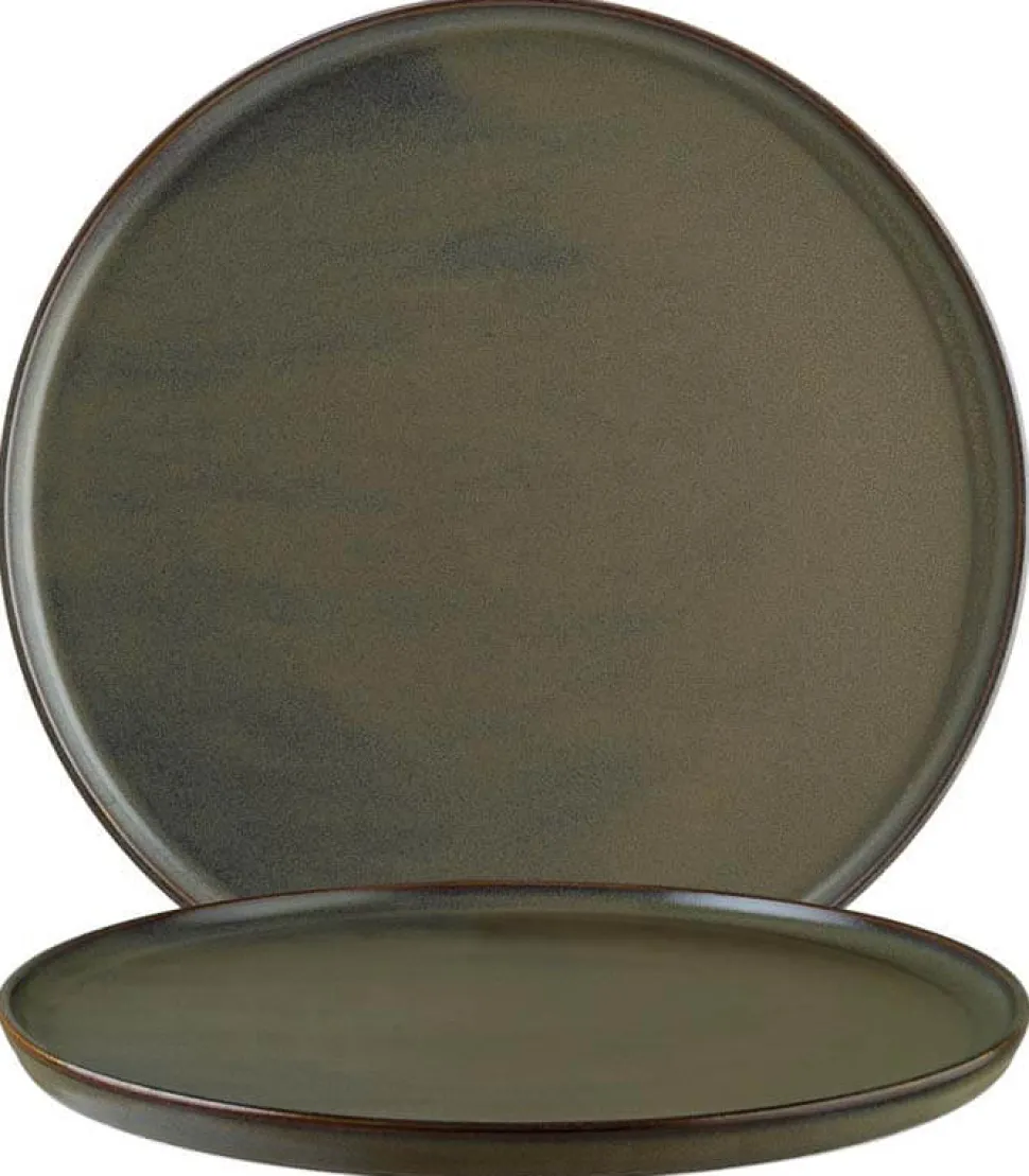 Bonna Gloire Hygge Teller flach 16cm braun - 12 Stück