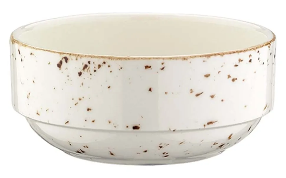 Bonna Grain Banquet Stapelschale 6cm, 3cl creme - 24 Stück