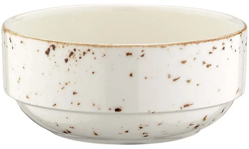 Bonna Grain Banquet Stapelschale 12cm, 35cl creme - 12 Stück