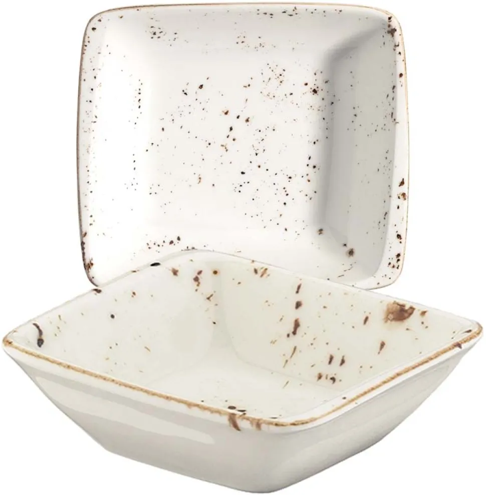 Bonna Grain Moove Schale 8x8,5cm creme - 24 Stück