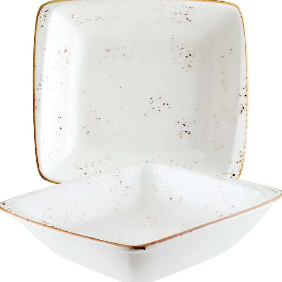 Bonna Grain Moove Teller tief 19x17cm creme - 12 Stück