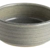 Bonna Hornfels Ripple Stapelschale 6cm, 35cl grau - 12 Stück