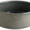 Bonna Hornfels Ripple Stapelschale 13cm, 41,5cl grau - 12 Stück