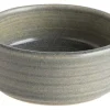 Bonna Hornfels Ripple Stapelschale 8cm, 70cl grau - 12 Stück