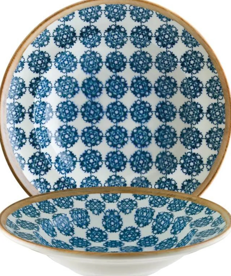 Bonna Lotus Gourmet Pastateller 27cm blau - 6 Stück