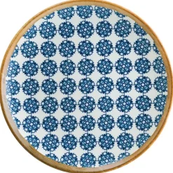 Bonna Lotus Gourmet Teller flach 21cm blau - 12 Stück