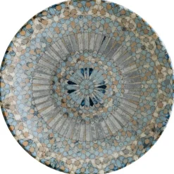 Bonna Luca Mosaic Bloom Teller tief 23cm bunt - 6 Stück