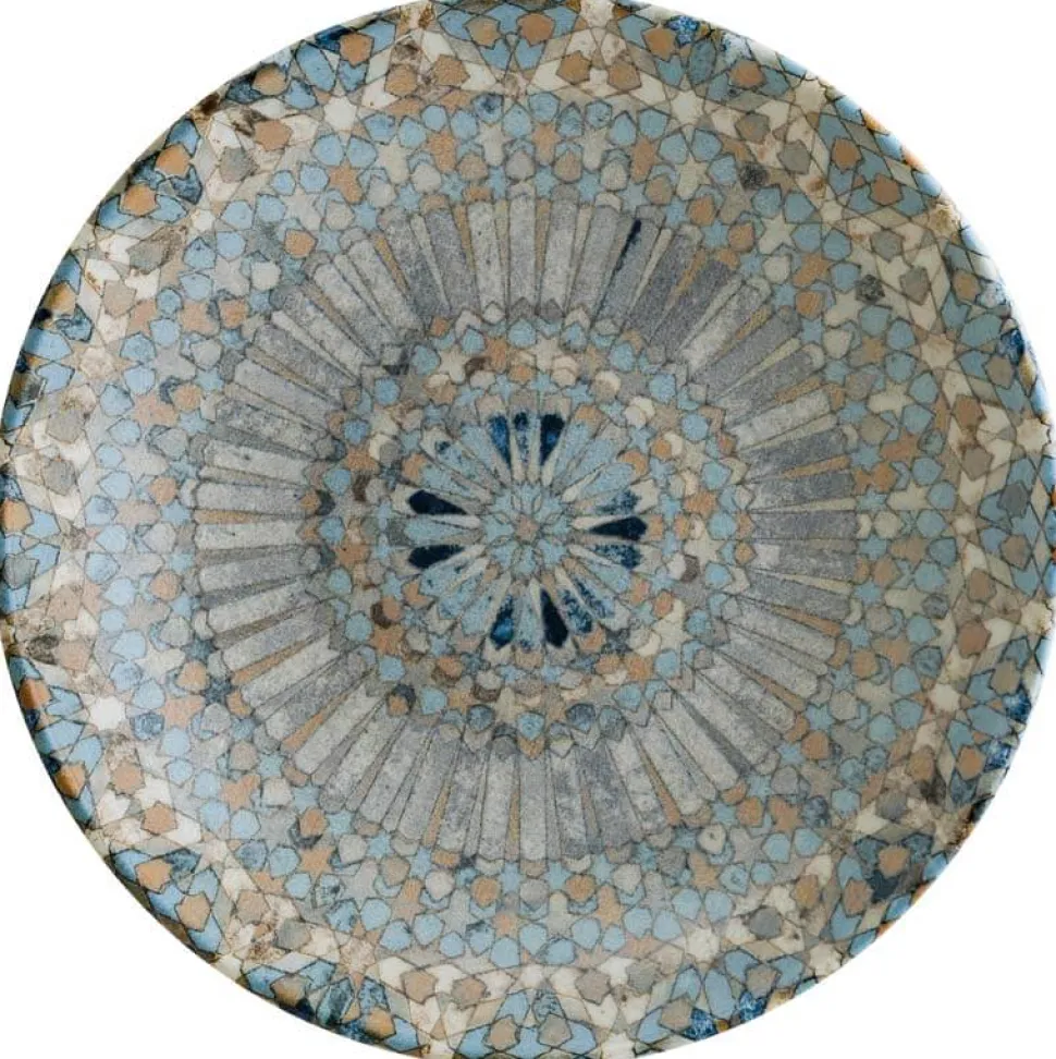 Bonna Luca Mosaic Bloom Teller tief 23cm bunt - 6 Stück