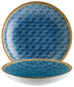 Bonna Lupin Bloom Teller tief 23cm blau - 6 Stück
