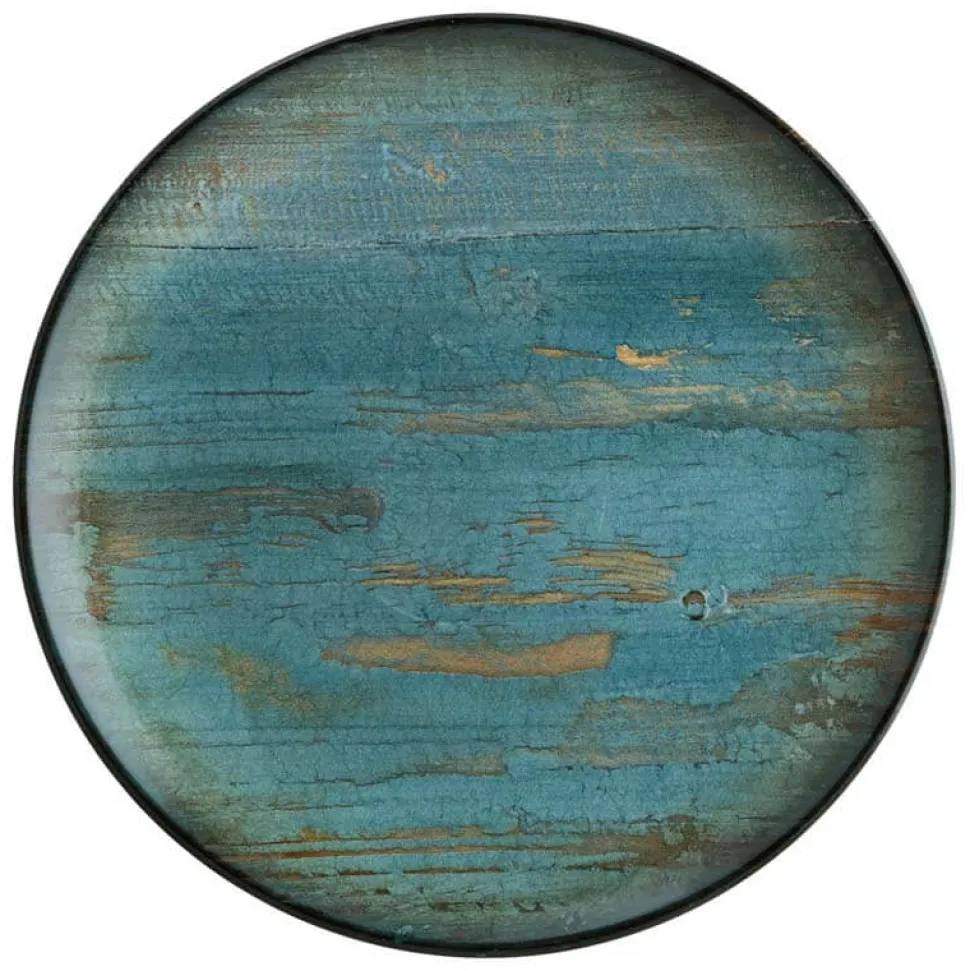 Bonna Madera Mint Gourmet Teller flach 17cm blau - 12 Stück