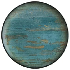 Bonna Madera Mint Gourmet Teller flach 21cm blau - 12 Stück