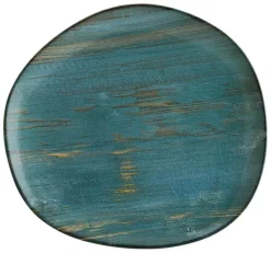 Bonna Madera Mint Vago Teller flach 29cm blau - 6 Stück