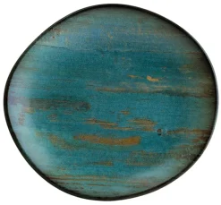 Bonna Madera Mint Vago Teller flach 15cm blau - 12 Stück