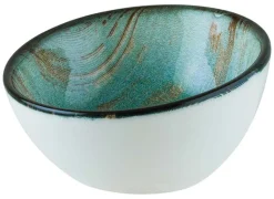 Bonna Madera Mint Vanta Schale 8cm, 6cl blau - 24 Stück