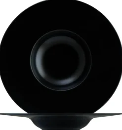 Bonna Notte Neat Teller Pastateller 30cm schwarz - 6 Stück