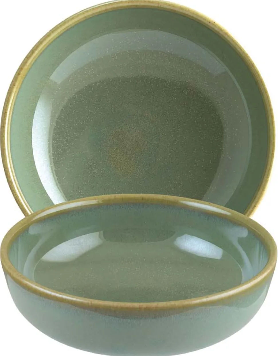 Bonna Sage Hygge Schale 14cm, 45cl grün - 12 Stück