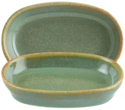 Bonna Sage Hygge Schale oval 10x6,5cm, 6cl grün - 12 Stück