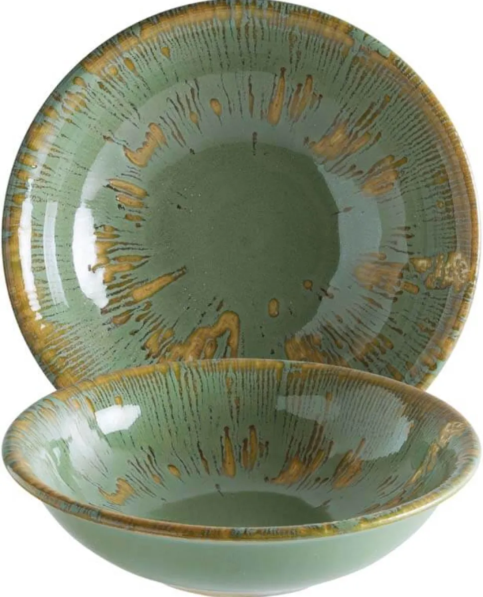 Bonna Snell Sage Gourmet Schälchen 13cm, 22cl grün - 12 Stück