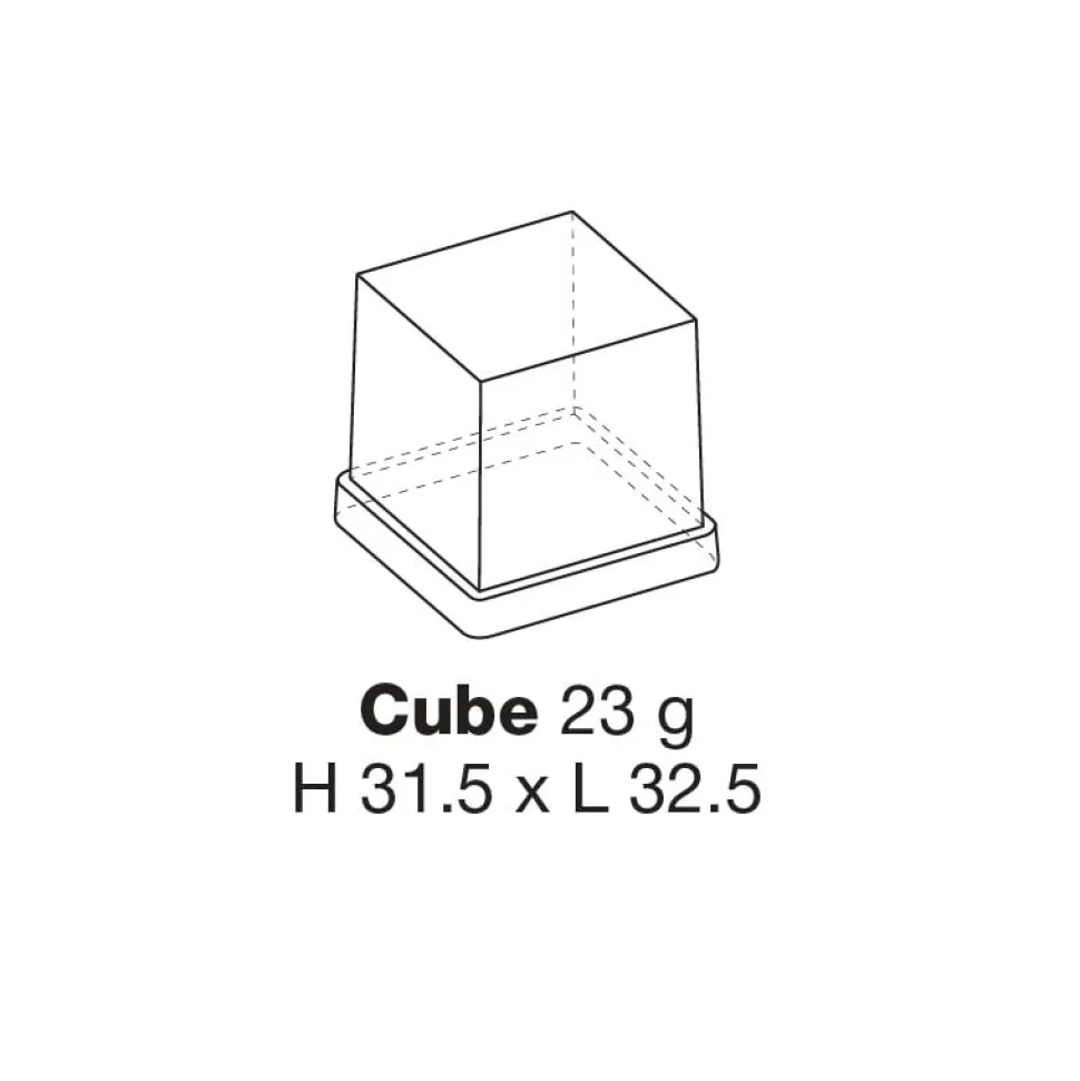 Brema Eiswürfelbereiter CB Serie 316A HC B-QUBE DP - Würfel (38kg)