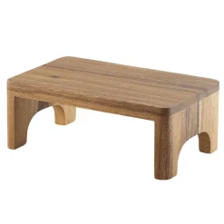 Buffet-Erhöhung, Akazienholz - 32,5x26,5x15,3cm (GN 1/2)