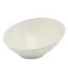 Buffetschüssel Schrägschnitt, Melamin weiß - 30cm