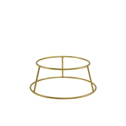 Buffetständer rund, rutschfest, goldfarben - 10cm