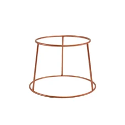 Buffetständer rund, rutschfest, kupferfarben - 18cm