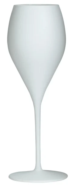 Champagnerglas, matt weiß, Black&White Stölzle - 343ml