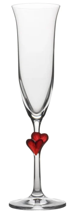 Champagnerglas rot L'Amour, Stölzle - 175ml