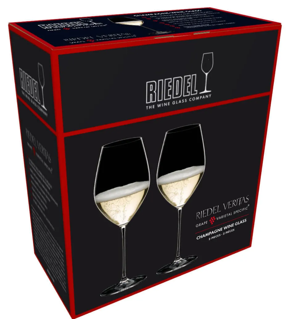 Champagnerglas Veritas, Riedel - 445ml (2 Stk.)
