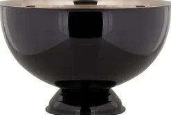 Champagner-Kühler 38cm - Edelstahl, schwarz