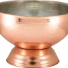 Champagnerkühler, Edelstahl - kupferfarben (Ø 36cm)