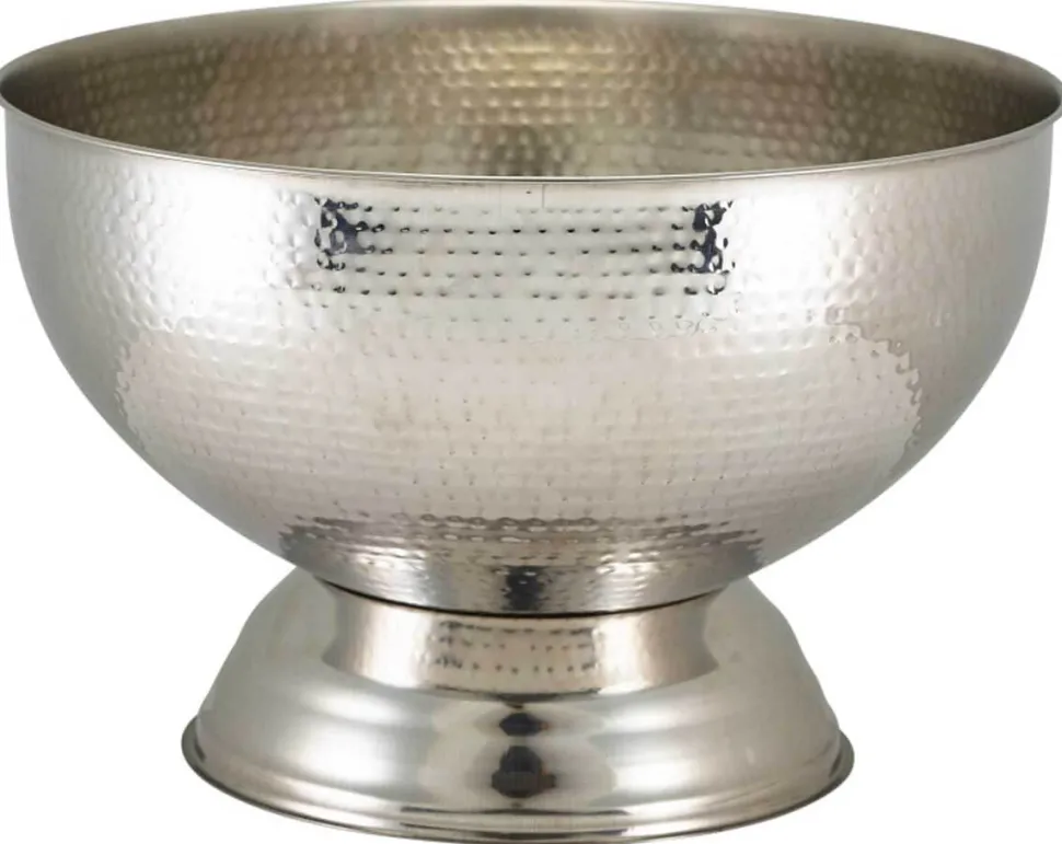 Champagnerkühler, Edelstahl - silberfarben (Ø 36cm)