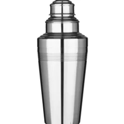 Cocktail Shaker Coley einfach, Edelstahl, dreiteilig, poliert - 500ml