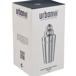 Cocktail Shaker Coley einfach, Edelstahl, dreiteilig, poliert - 500ml