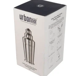 Cocktail Shaker Coley mit Fuß, Edelstahl, dreiteilig, poliert - 500ml