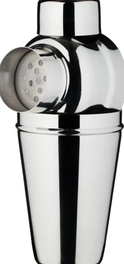 Cocktail Shaker, Edelstahl glänzend, dreiteilig (500ml)