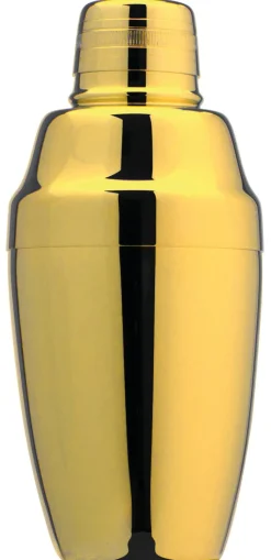 Cocktail Shaker Yukiwa, gold, dreiteilig - 360ml