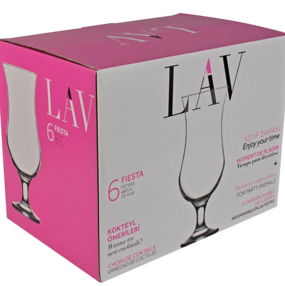 Cocktailglas Fiesta, LAV - 460ml (6 Stk.)