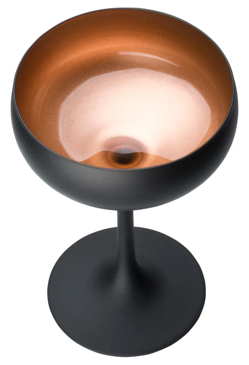 Cocktailschale, matt schwarz/bronze, Elements Stölzle - 230ml