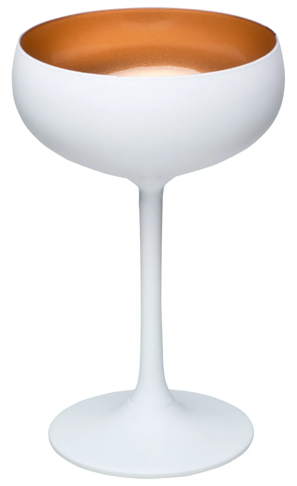 Cocktailschale, matt weiß/bronze, Elements Stölzle - 230ml