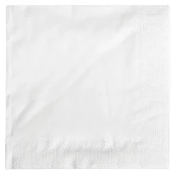 Cocktailservietten Duni, Zellstoff, 3-lag., 24x24cm - weiß (250 Stk.)