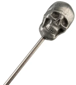Cocktailspieße Skull, Metall - 11,3cm (10 Stk.)