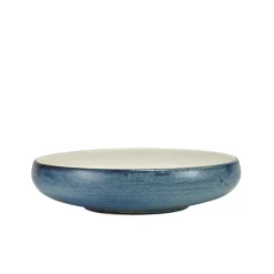 Coupe-Schale Terra Aqua Blue innen weiß – 24,5 cm (6 Stk.)